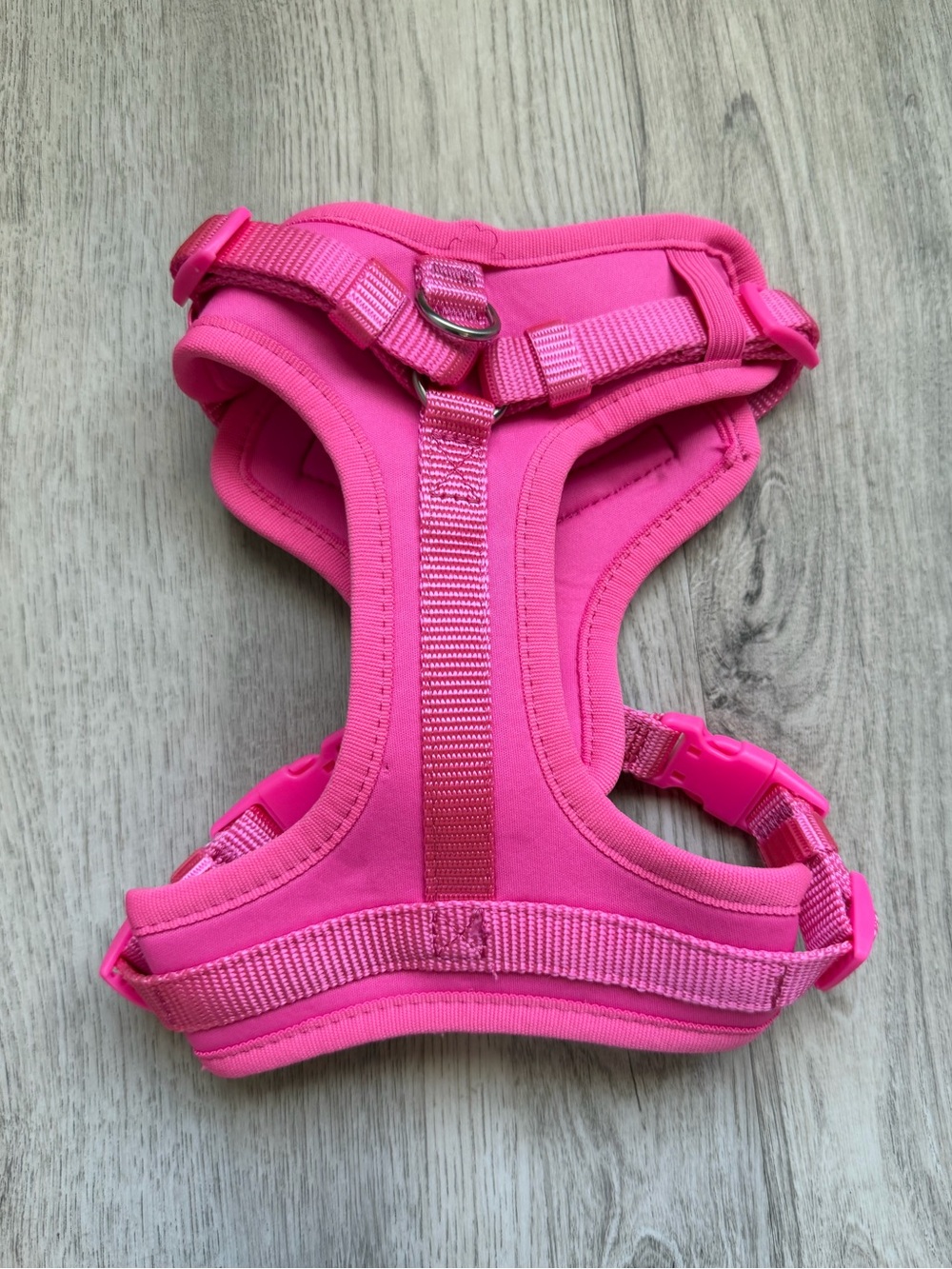 Pets / Small Dog Harness - Adjustable Pink Padded with Snap Buckles - size XS